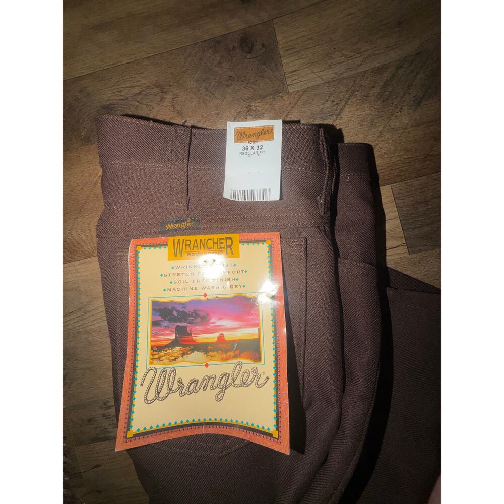 Wrangler wracher men’s New brown dress pants - Picture 7 of 16